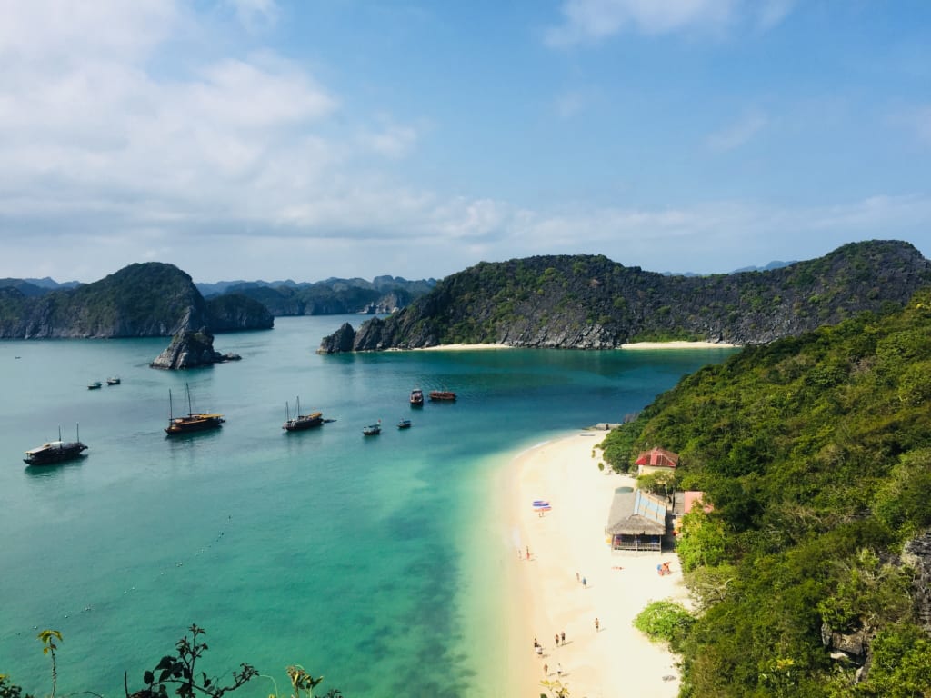 halong bay, monkey island, nord vietnam, unesco