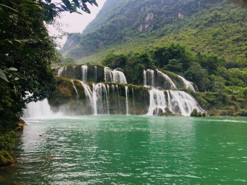 ban gioc, cascade nord vietnam