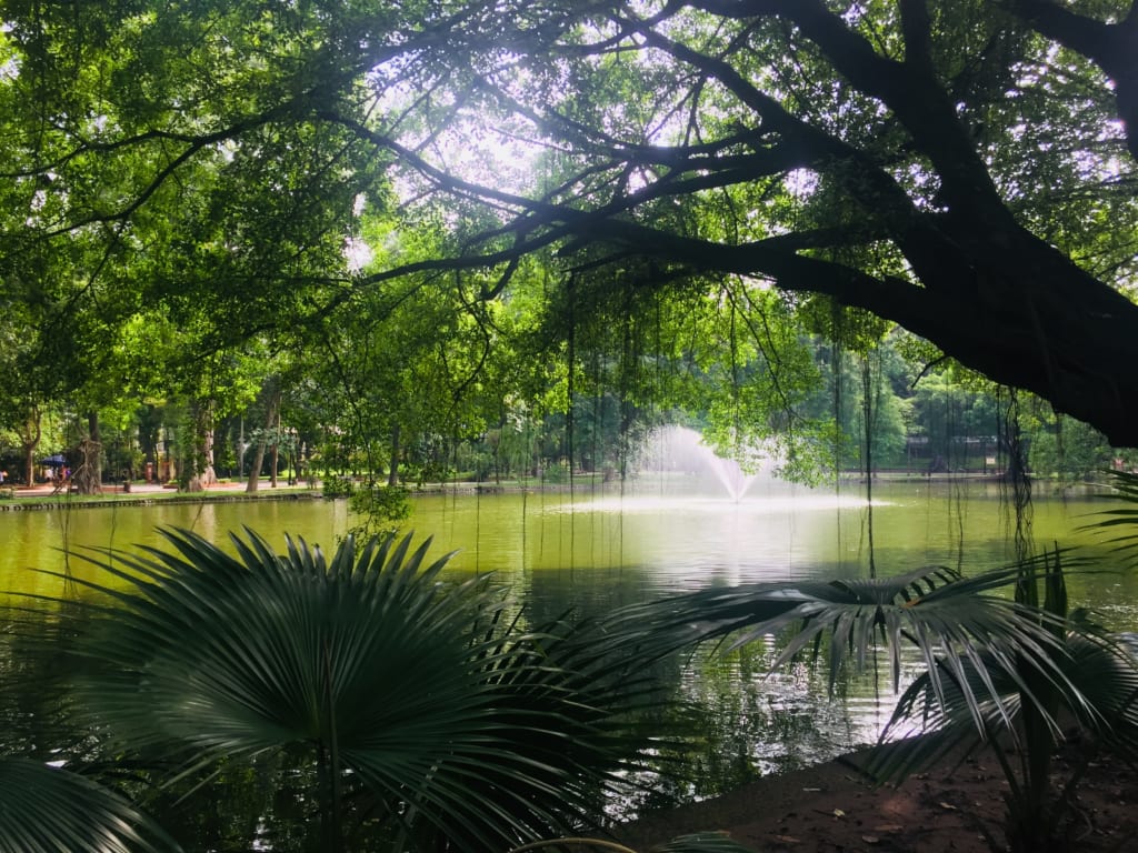 jardin botanique hanoi, nord vietnam