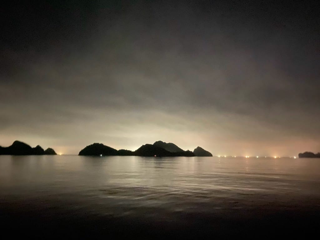 baie d halong de nuit, unesco nord vietnam