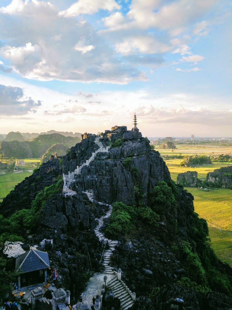 Mua cave, Tam Coc, Ninh Binh in the heart of Vietnam