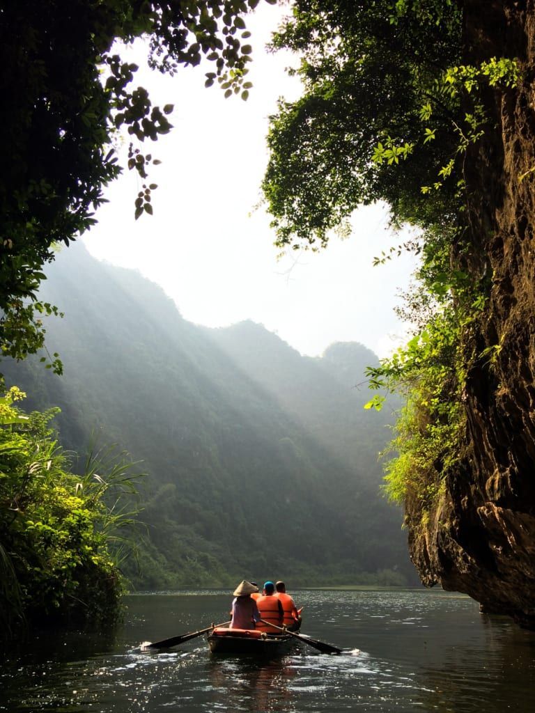 Trang an ninh binh sampan UNESCO Tam coc vietnam douceur de vie 