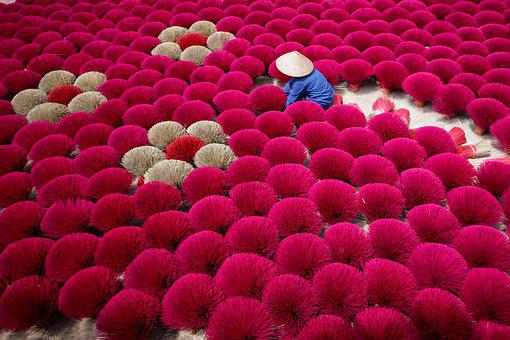 handicraft artisanat vivre local vietnam village de l'encens 