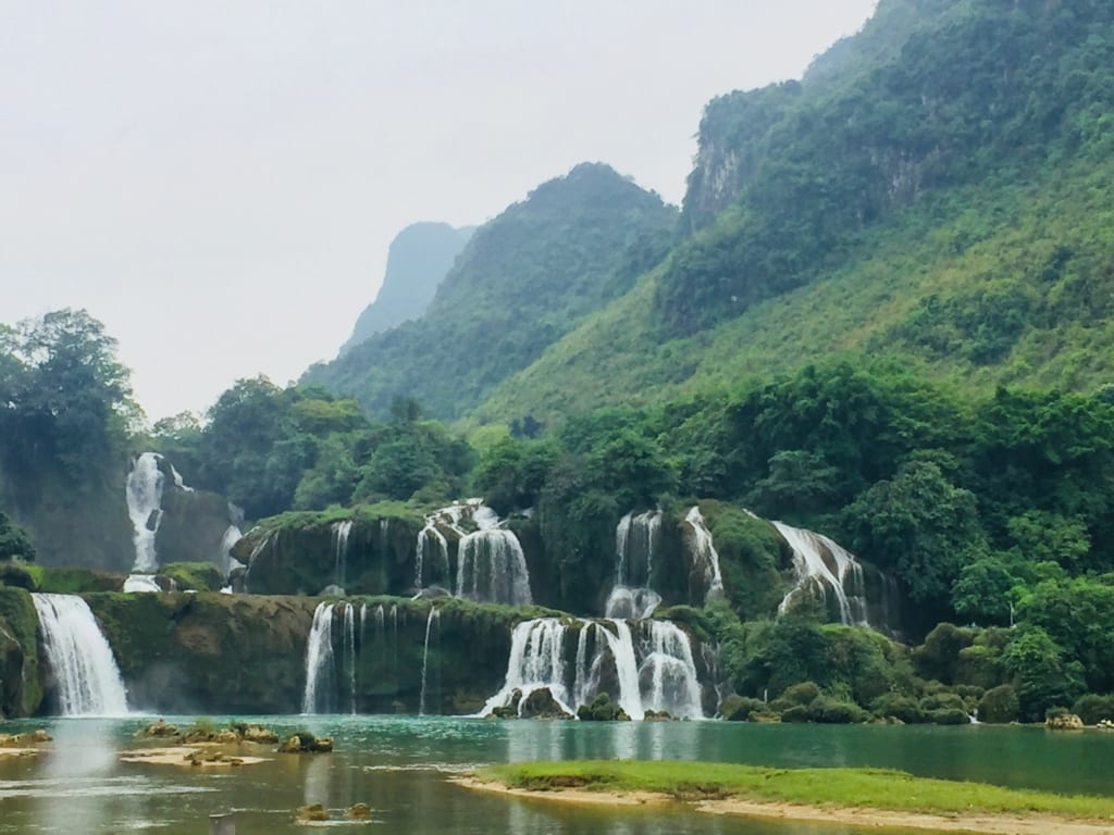 cascade Ban Gioc - Cao Bang - Nord vietnam