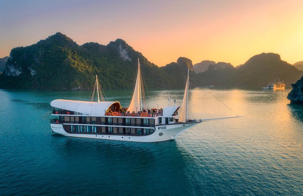 Bateau Sena cruise baie de Lan Ha